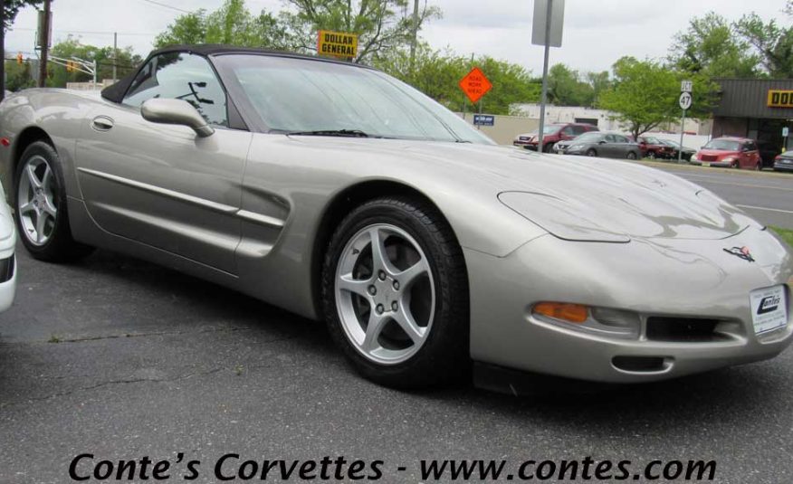 2000 Pewter Corvette Convertible