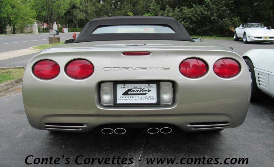 2000 Pewter Corvette Convertible