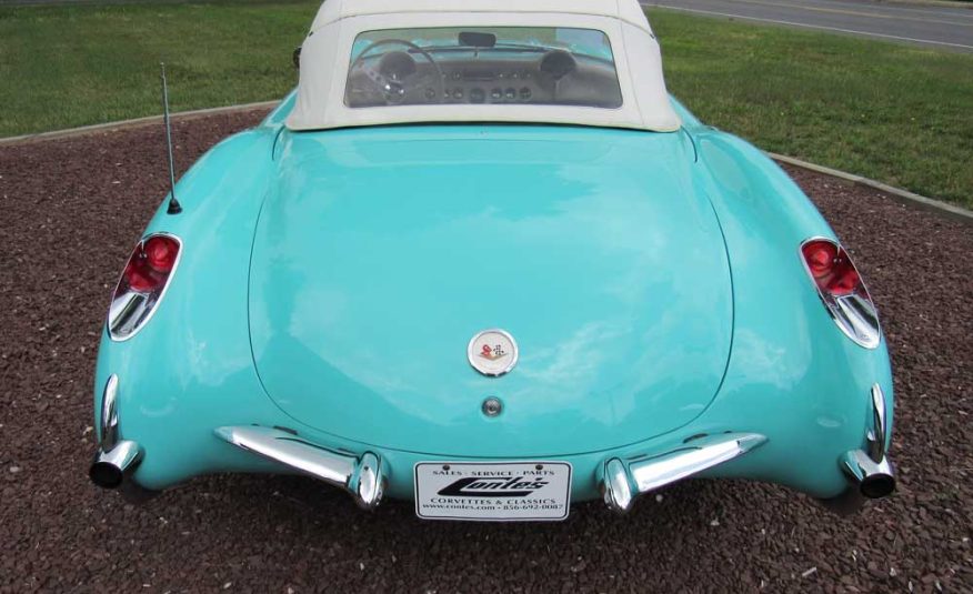 1957 Exceptional Cascade Green Two Tone Corvette Convertible ~ SOLD! ~