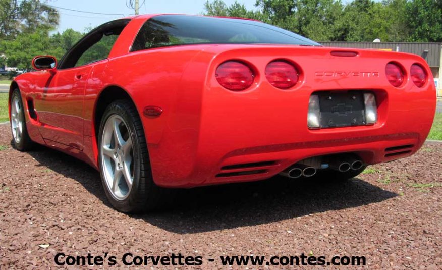 2002 Torch Red Corvette Coupe